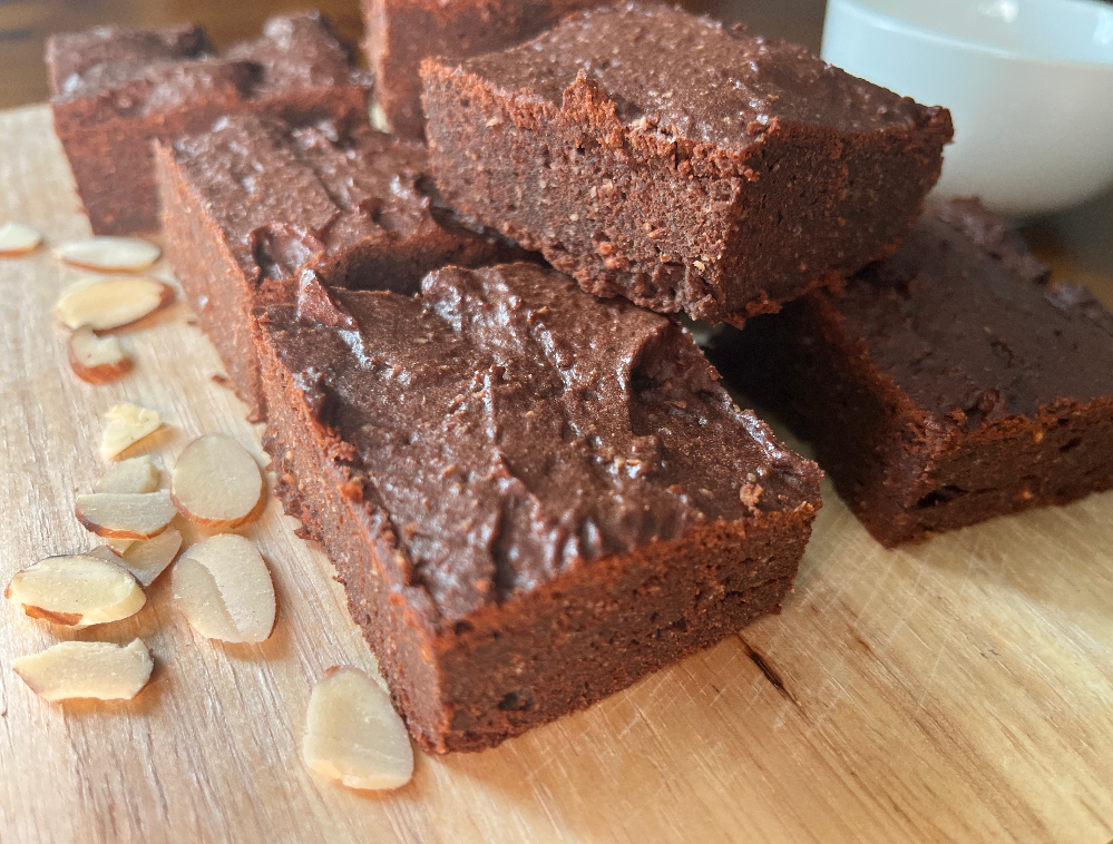 Dairy-free and gluten-free chocolate brownies